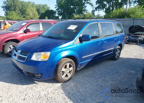 2010 Dodge Grand Caravan Sxt из США, поврежденный, VIN 2D4RN5DX8AR146931